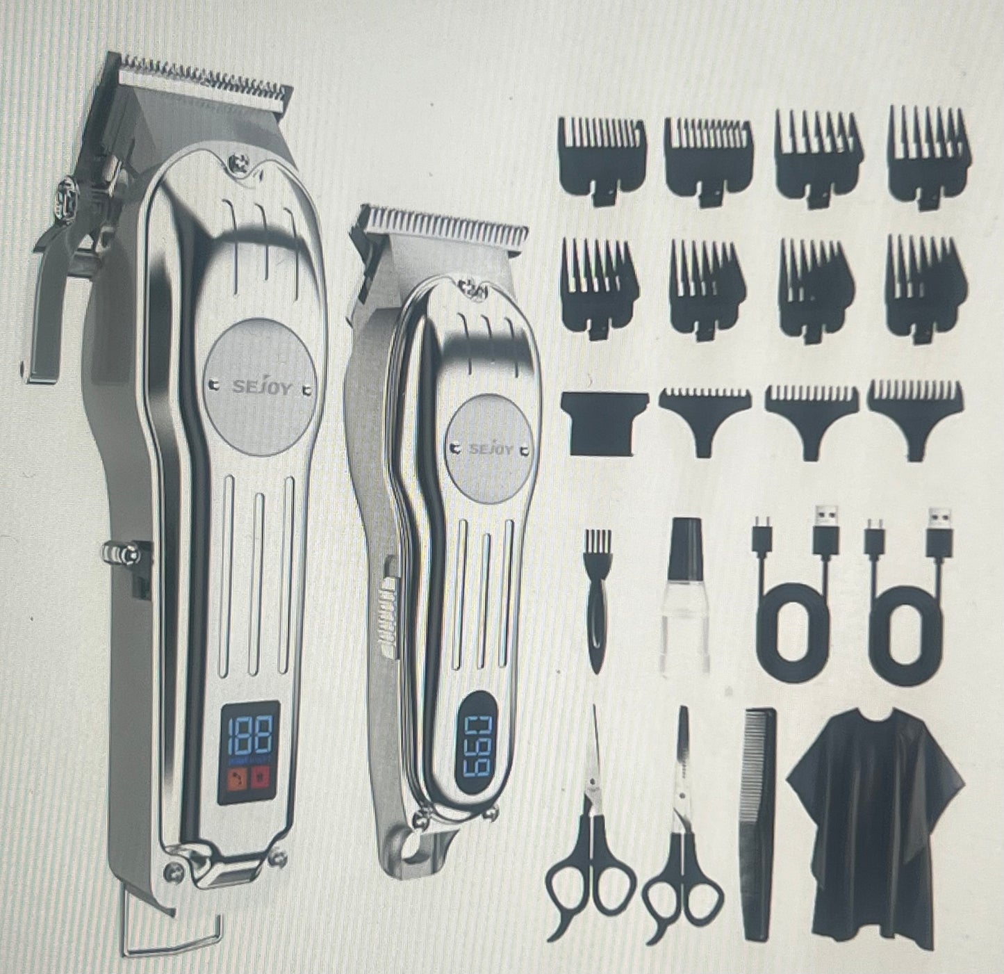 Hair Clipper Electric Hair Trimmer Set