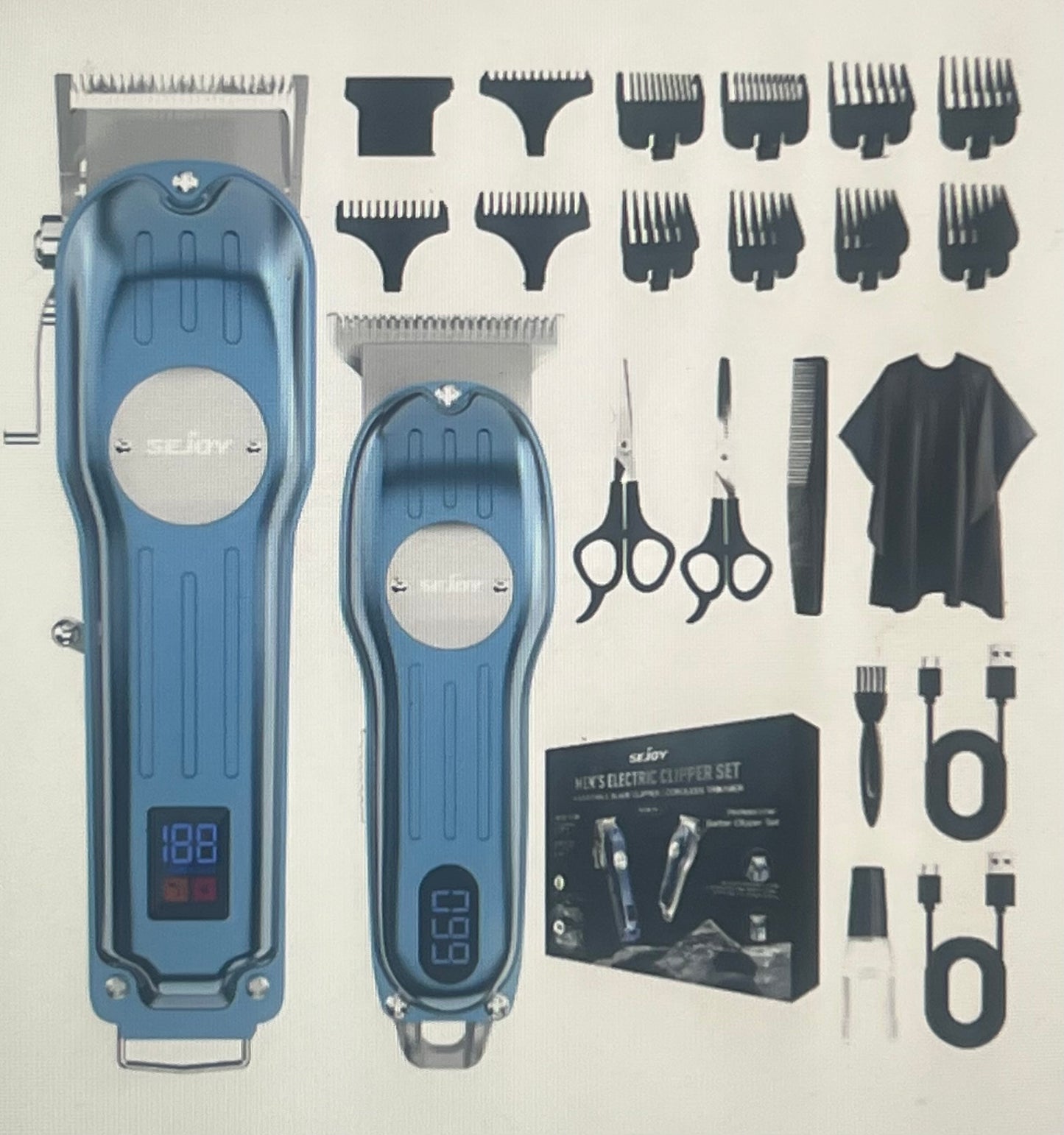 Hair Clipper Electric Hair Trimmer Set