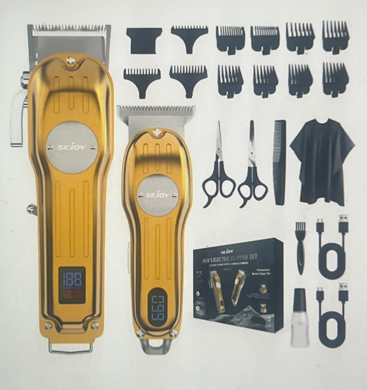 Hair Clipper Electric Hair Trimmer Set