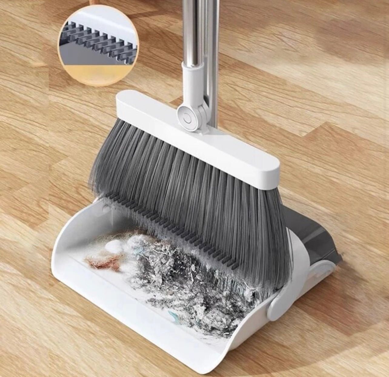 Broom Foldabl Dustpan Cleaning