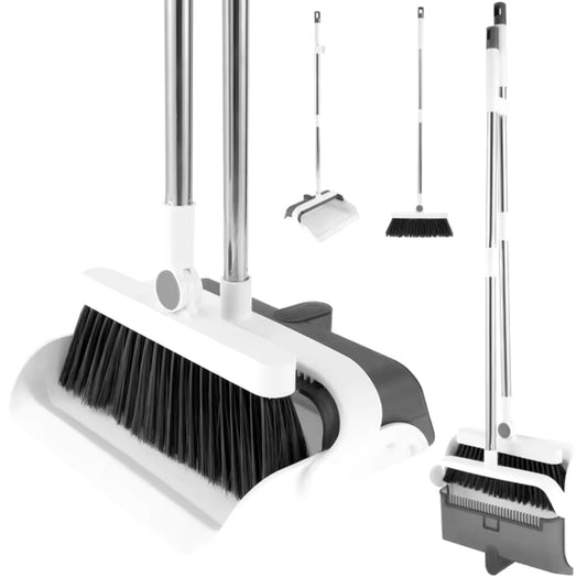 Broom Foldabl Dustpan Cleaning