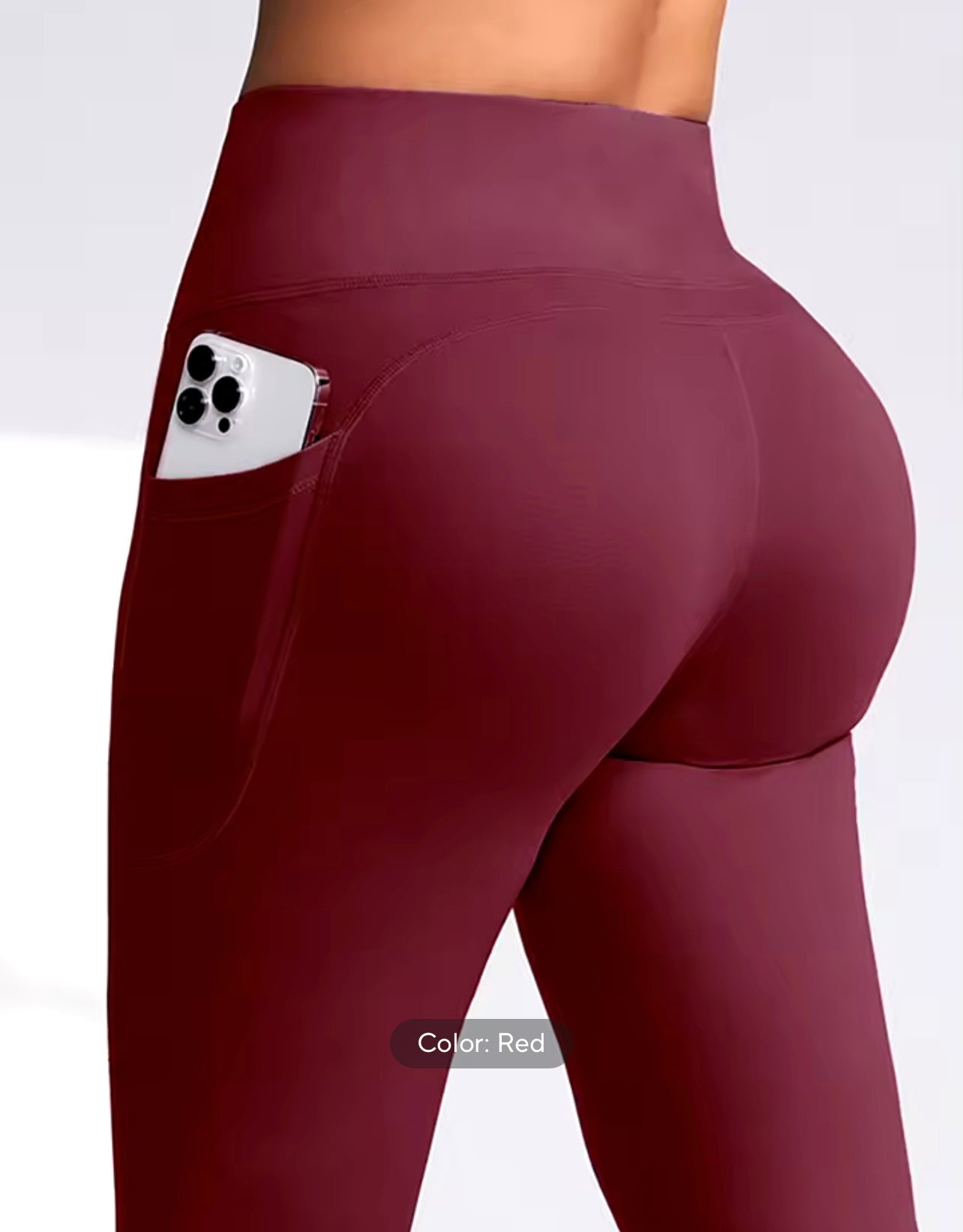 CHRLEISURE 2.0 Pockets Gym Leggings Women Fitness High Waist